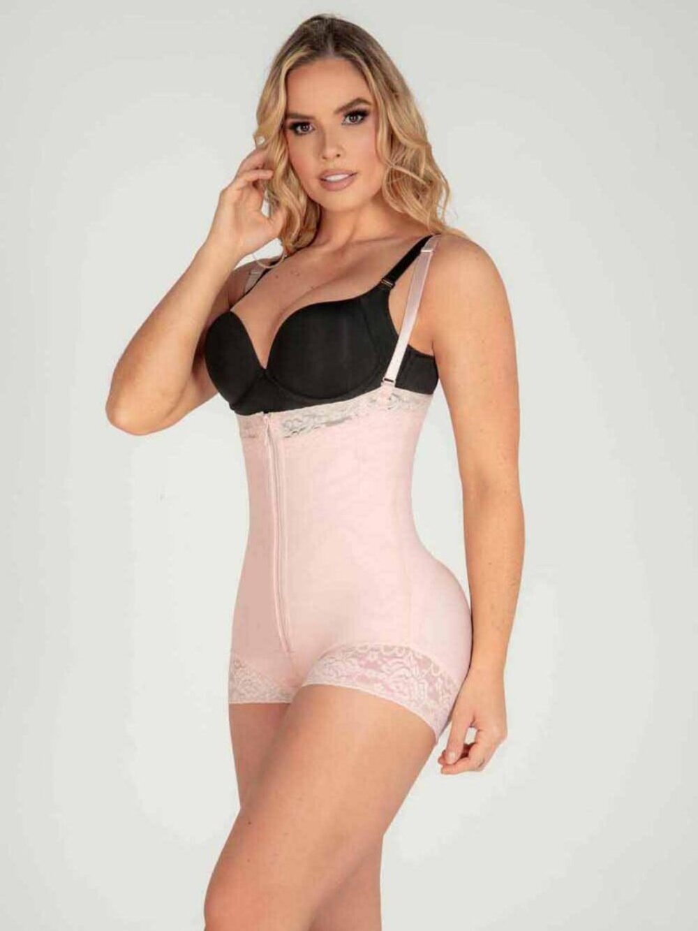 Shape Up Strapless High-Waist Lift Panty Bodysuit – 201249 - Beige